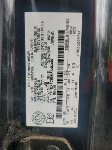 2019 FORD F150 SUPER - 1FTEX1C50KFA46345