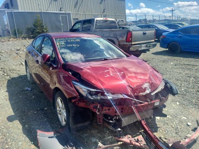 Vin: 1g1be5sm5g7309108, lot: 54669685, chevrolet cruze lt 20164