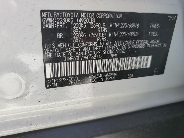 2024 TOYOTA RAV4 XSE - JTME6RFV9RD568118
