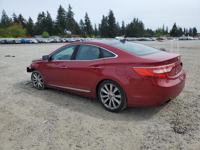 HYUNDAI AZERA GLS 2012 red  gas KMHFH4JG3CA157800 photo #3