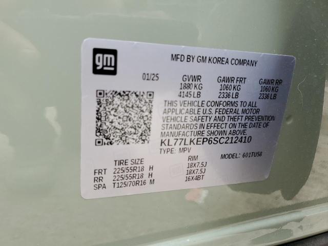 2025 CHEVROLET TRAX ACTIV KL77LKEP6SC212410