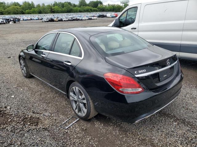 MERCEDES-BENZ C 300 2018 black  gas 55SWF4JB0JU281458 photo #3
