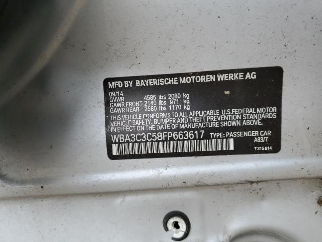 2015 BMW 320 I XDRI - WBA3C3C58FP663617