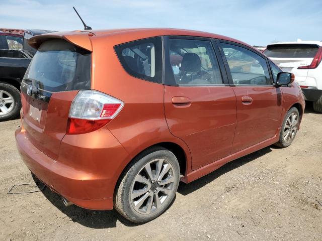 HONDA FIT SPORT 2012 orange  gas JHMGE8H54CC019571 photo #4