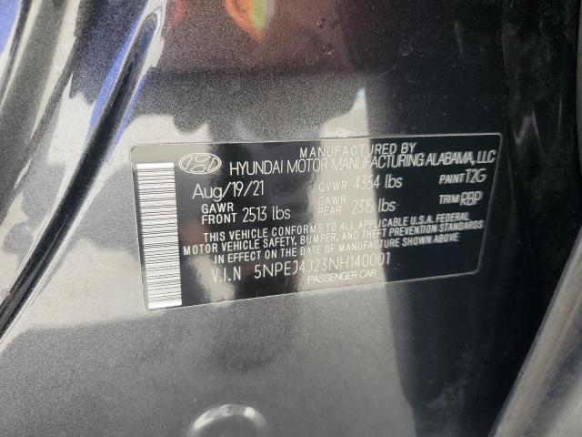 2022 HYUNDAI SONATA SEL - 5NPEJ4J23NH140001