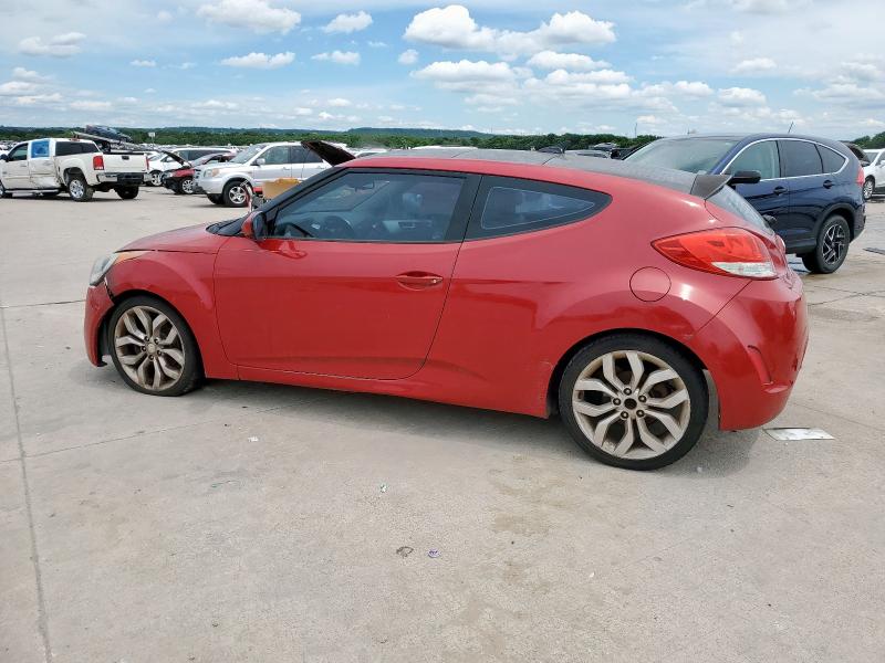 HYUNDAI VELOSTER 2013 red  gas KMHTC6AD7DU142655 photo #3