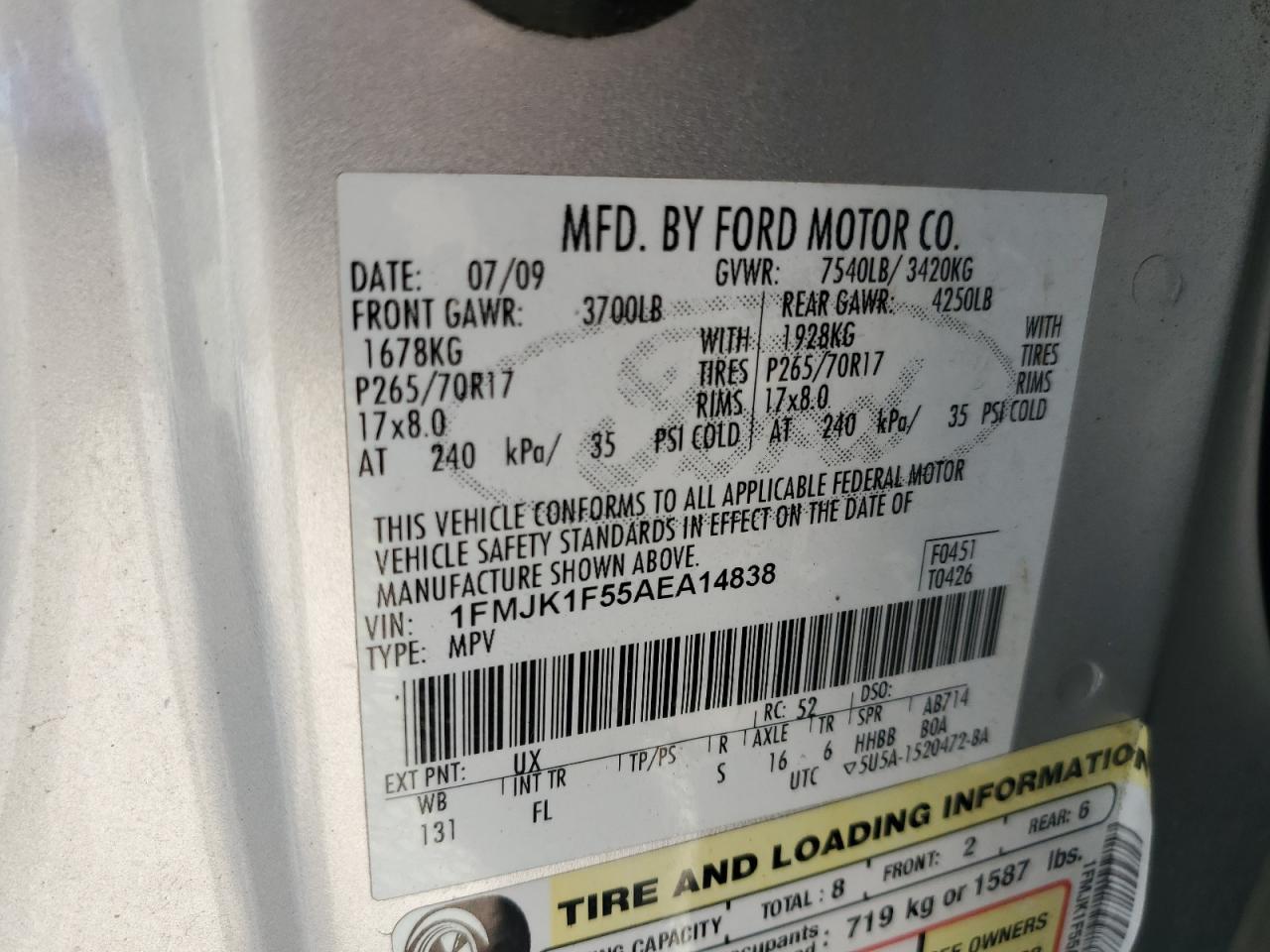 FORD EXPEDITION EL XLT