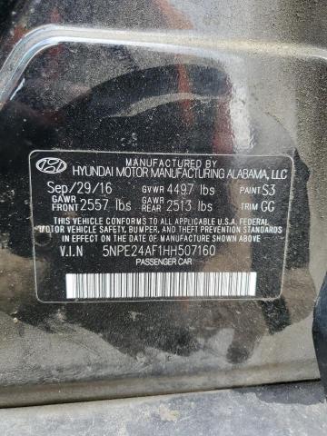 2017 HYUNDAI SONATA SE - 5NPE24AF1HH507160