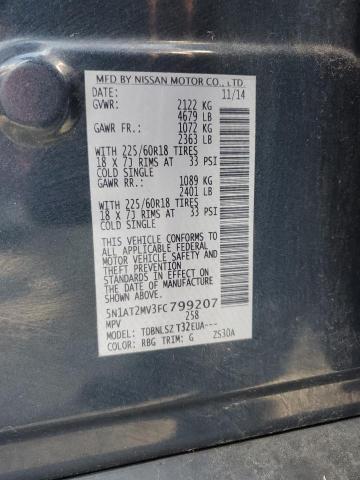 2015 NISSAN ROGUE S 5N1AT2MV3FC799207