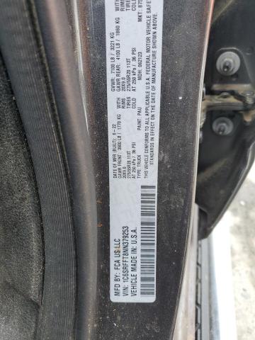 2022 RAM 1500 BIG H 1C6SRFFT8NN379253