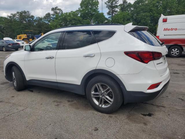 HYUNDAI SANTA FE S 2017 white  gas 5NMZUDLB1HH023105 photo #3