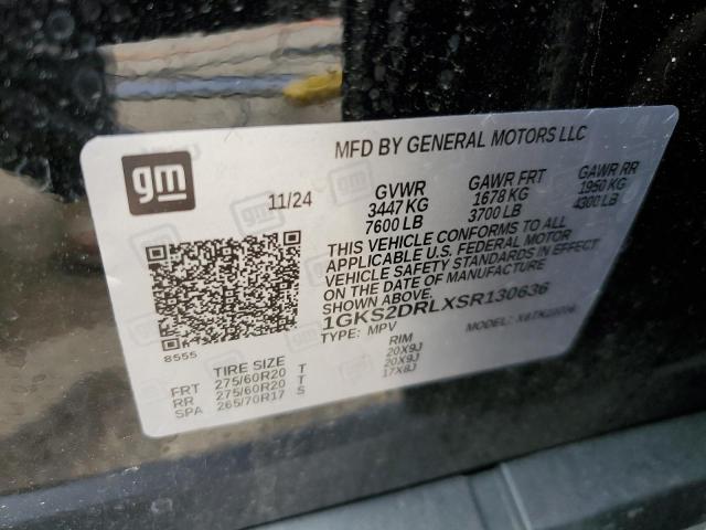 2025 GMC YUKON DENA - 1GKS2DRLXSR130636
