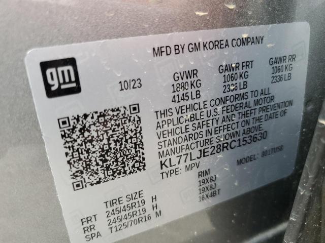 2024 CHEVROLET TRAX 2RS - KL77LJE28RC153630