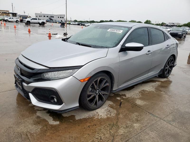 Vin: shhfk7h94ju210456, lot: 55682925, honda civic sport touring 2018 img_1