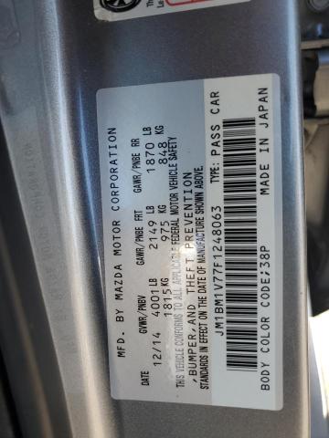 2015 MAZDA 3 TOURING JM1BM1V77F1248063