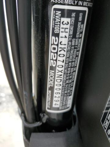 2022 HONDA NVA110 B 3H1JK070XND006294