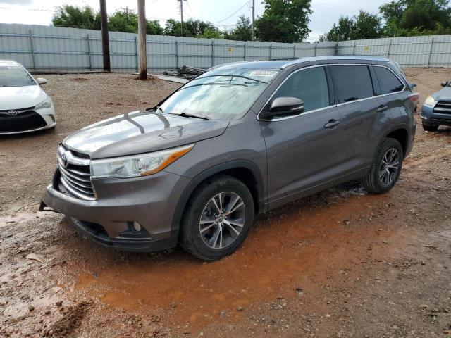 Vin: 5tdkkrfh1gs505296, lot: 58626555, toyota highlander xle 2016 img_1
