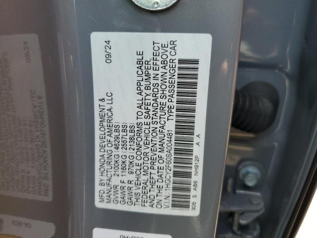 2025 HONDA ACCORD HYB 1HGCY2F60SA004481