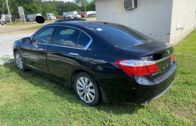 HONDA ACCORD EXL 2013 black sedan 4d gas 1HGCR3F8XDA025572 photo #4