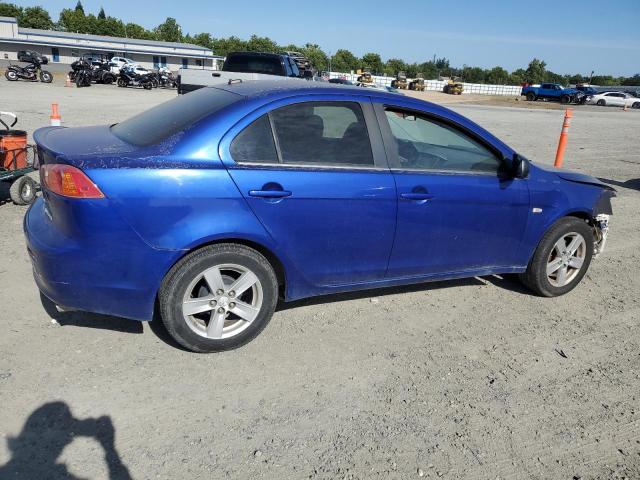 MITSUBISHI LANCER ES 2008 blue sedan 4d gas JA3AU26UX8U034321 photo #4