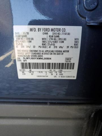 2021 LINCOLN AVIATOR GR 5LMYJ8XYXMNL00804