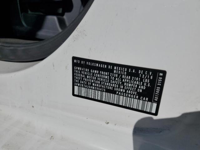 2017 VOLKSWAGEN JETTA S - 3VW2B7AJ5HM295475