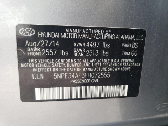 2015 HYUNDAI SONATA SPO - 5NPE34AF3FH072555