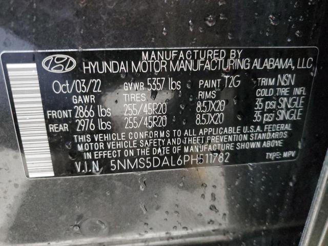 2023 HYUNDAI SANTA FE C 5NMS5DAL6PH511782