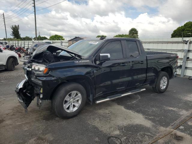 CHEVROLET SILVERADO 2020 black  gas 1GCRYDEK0LZ193946 photo #1