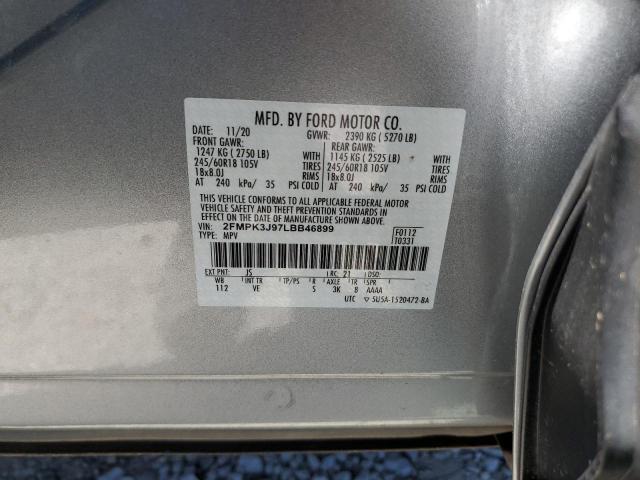 2020 FORD EDGE SEL - 2FMPK3J97LBB46899