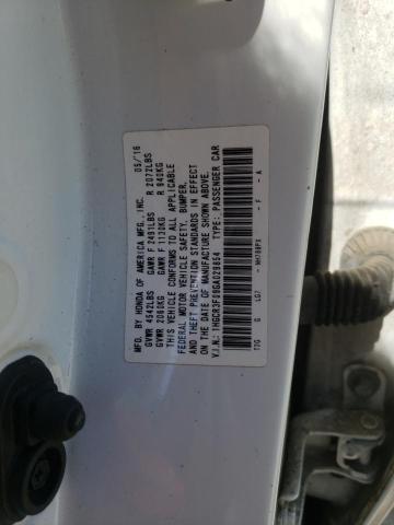 2016 HONDA ACCORD EXL - 1HGCR3F09GA029854