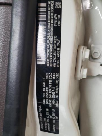 2016 JEEP RENEGADE L ZACCJBDT2GPD06230