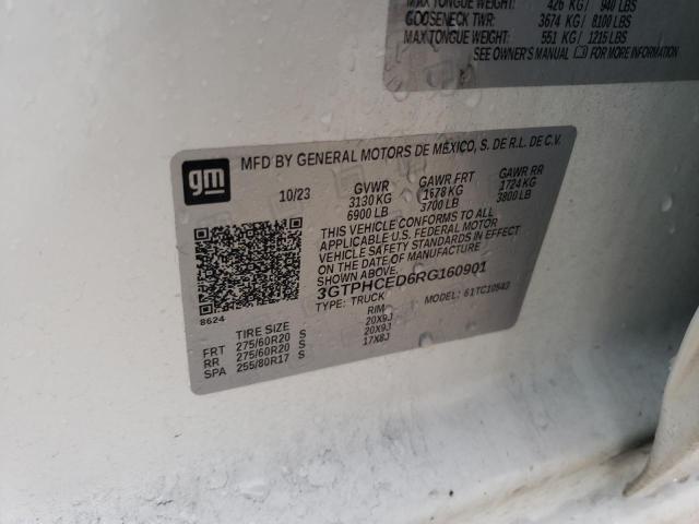 2024 GMC SIERRA C15 - 3GTPHCED6RG160901