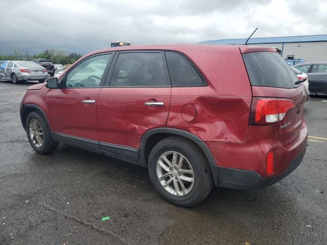 Vin: 5xykt3a68fg644207, lot: 56126315, kia sorento lx 20152