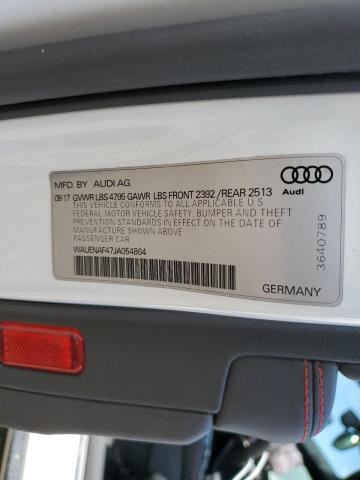 2018 AUDI A4 PREMIUM - WAUENAF47JA054864