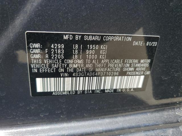 2023 SUBARU IMPREZA 4S3GTAB64P3710296