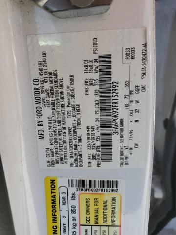 2015 FORD FUSION TIT - 3FA6P0K92FR152992