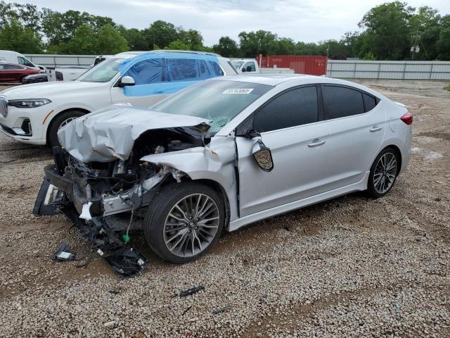 Vin: kmhd04lb3ju722557, lot: 55763065, hyundai elantra sport 2018 img_1