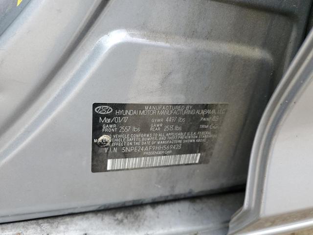 2017 HYUNDAI SONATA SE - 5NPE24AF9HH569423