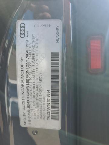 2016 AUDI TT - TRUC5AFV7G1018884