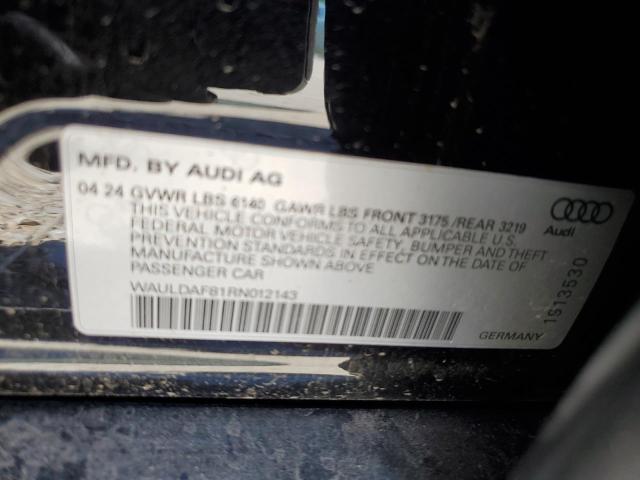 2024 AUDI A8 L WAULDAF81RN012143