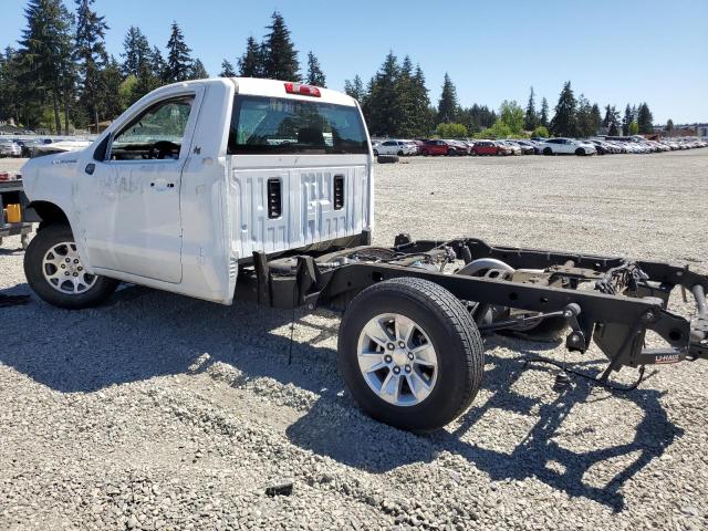 CHEVROLET SILVERADO 2023 white  gas 3GCNAAED1PG294843 photo #3