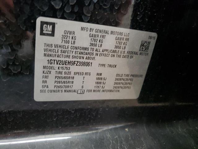 2015 GMC SIERRA K15 - 1GTV2UEH9FZ398061
