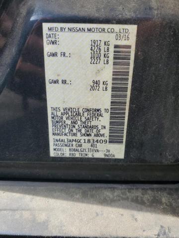 2016 NISSAN ALTIMA 2.5 - 1N4AL3AP4GC183409