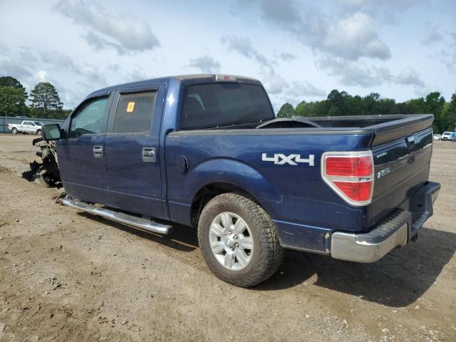 FORD F150 SUPER 2009 blue  flexible fuel 1FTPW14V99FB14727 photo #3