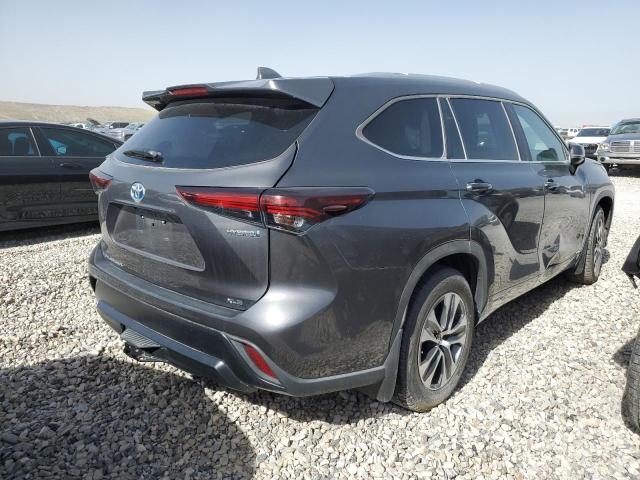 TOYOTA HIGHLANDER 2024 charcoal  hybrid engine 5TDKBRCH8RS638483 photo #4