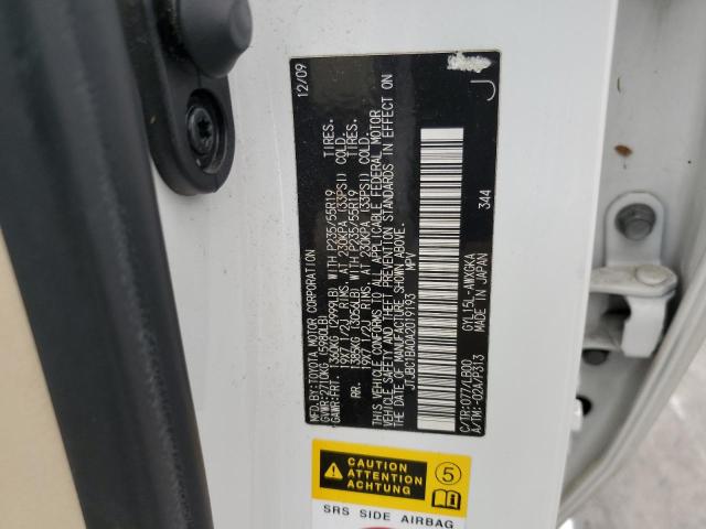 2010 LEXUS RX 450H - JTJBC1BA0A2019193