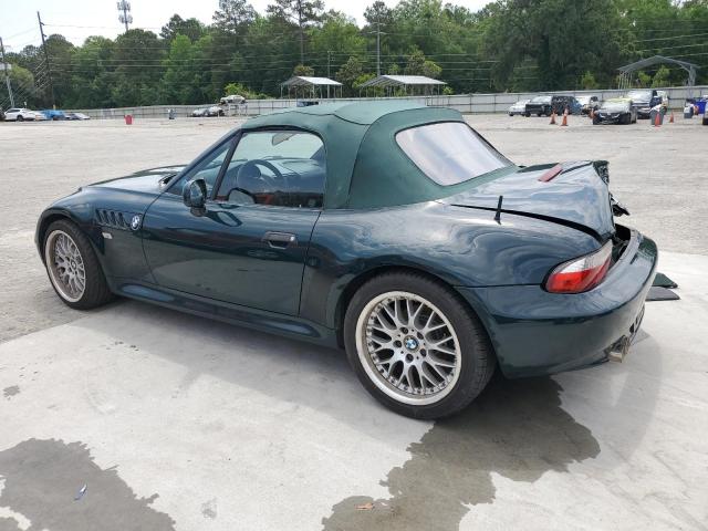 BMW Z3 2.8 1999 green  gas 4USCH3334XLF41118 photo #3