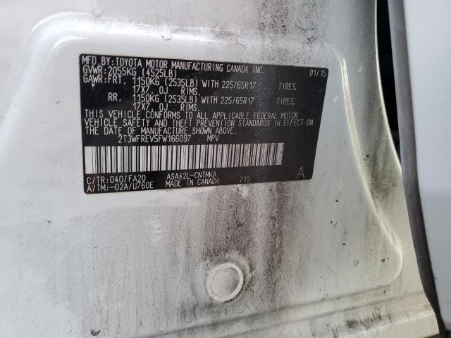 2015 TOYOTA RAV4 XLE - 2T3WFREV5FW166097