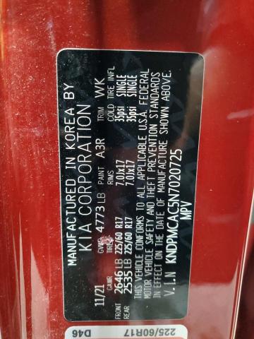 2022 KIA SPORTAGE L - KNDPMCAC5N7020725